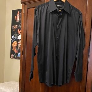 Murano Classic Black Dress Shirt